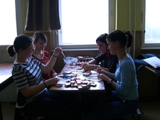 Kipróbáltuk az elkészített játékot.