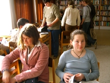 Sokat segítettek a könyvtáros tanárnők.