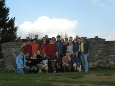 A csoport a Vereckei-hágón