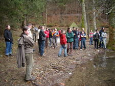 Csoportunk a a Szinevéri-tó legendájával ismerkedik