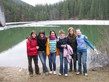 A Szinyevéri-tónál