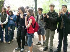 Az ungvári vár udvarában