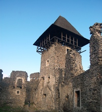 A nevickei vár egy részlete