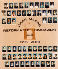01b &ndash; a 2001-ben érettségizett B osztály