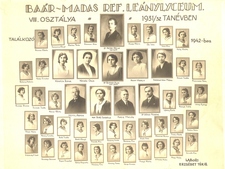 32o &ndash; az 1932-ben érettségizett osztály