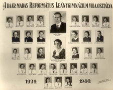 40a &ndash; az 1940-ben érettségizett A osztály
