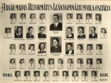 41a &ndash; az 1941-ben érettségizett A osztály