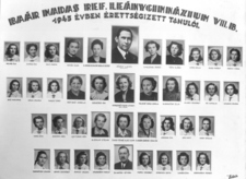 43b &ndash; az 1943-ban érettségizett B osztály