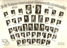 52a &ndash; az 1952-ben érettségizett A osztály