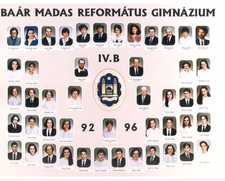 96b &ndash; az 1996-ban érettségizett B osztály