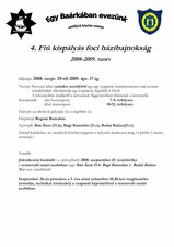 4. Fiú labdarúgás