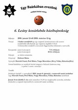 6. Leány kosárlabda