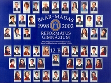 02b &ndash; a 2002-ben érettségizett B osztály