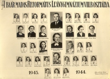 44b &ndash; az 1944-ben érettségizett B osztály