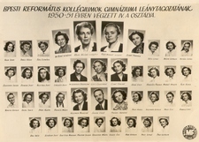 51a &ndash; az 1951-ben érettségizett A osztály