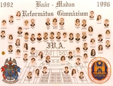 96a &ndash; az 1996-ban érettségizett A osztály