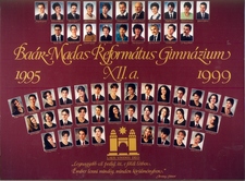 99a &ndash; az 1999-ben érettségizett A osztály